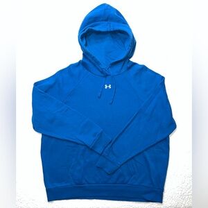 Under Armour Hoodie Pullover Sweatshirt Blue Mens XXL